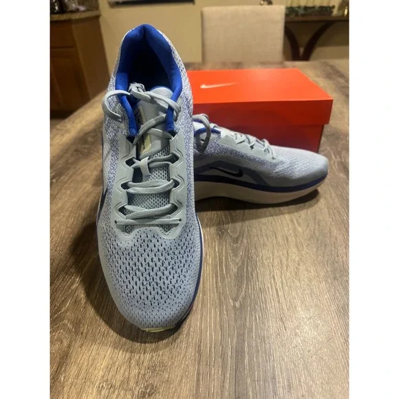 Nike Air Winflo 11 Mens 12 Women's 13.5 Lt Armory Blue Running Shoes FJ9509 404